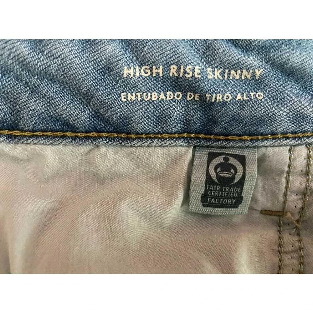 Universal Thread Women's High Rise Distressed Skinny Jeans Size 18 NWOT - Picture 6 of 7